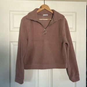 Dainty hooligan, quarter zip sweater - size medium